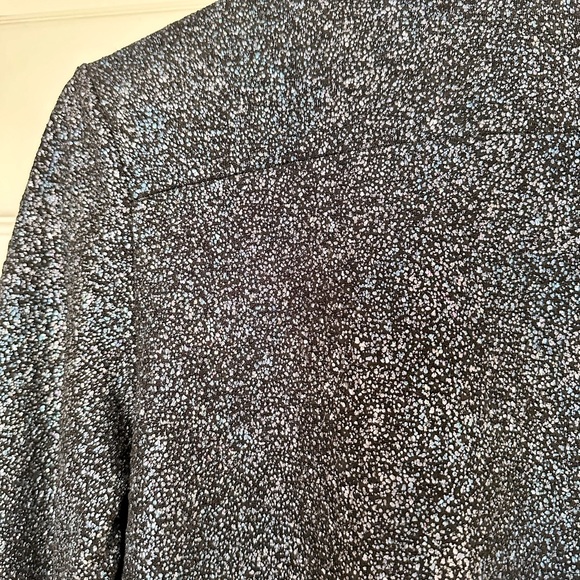 Blue black sparkle Clara Sun Woo jacket - size small - Picture 6 of 6